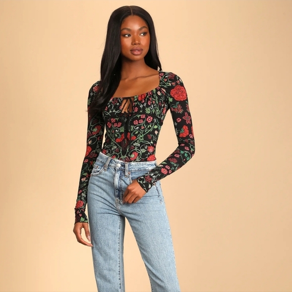 Free People Make It Easy Top in Dark Knight - Picture 3 of 5